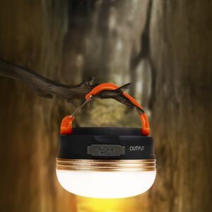 Outdoor camping lamp - Multi-functional lighting lamp with ultra-long battery life and wall-mounted design